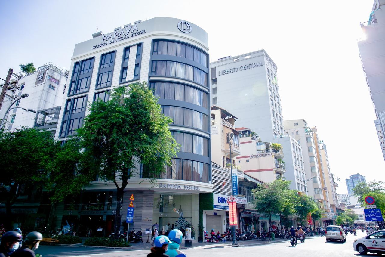 הו צ'י מין סיטי Papaya Saigon Central Hotel מראה חיצוני תמונה